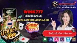 WINK777 เว็บตรงเกมสล็อตออนไลน์ แตกง่าย เล่นเพลิน ลุ้นโบนัสทุกวัน